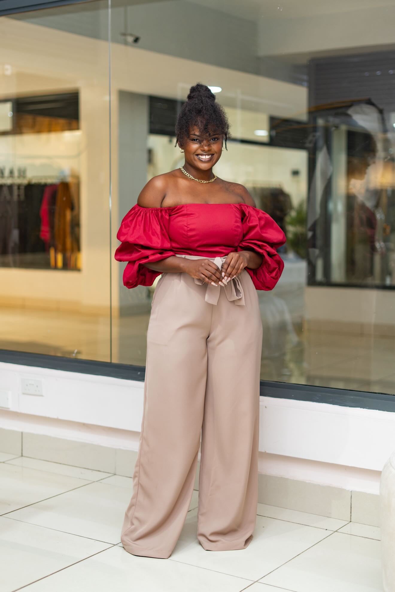 Zahara Chic Top - Plum