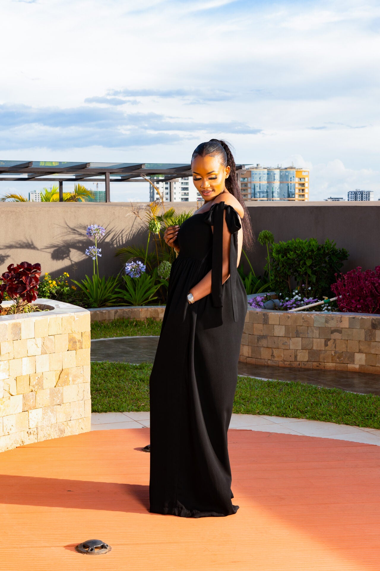 Jasmine Wide-leg Jumpsuit - Black