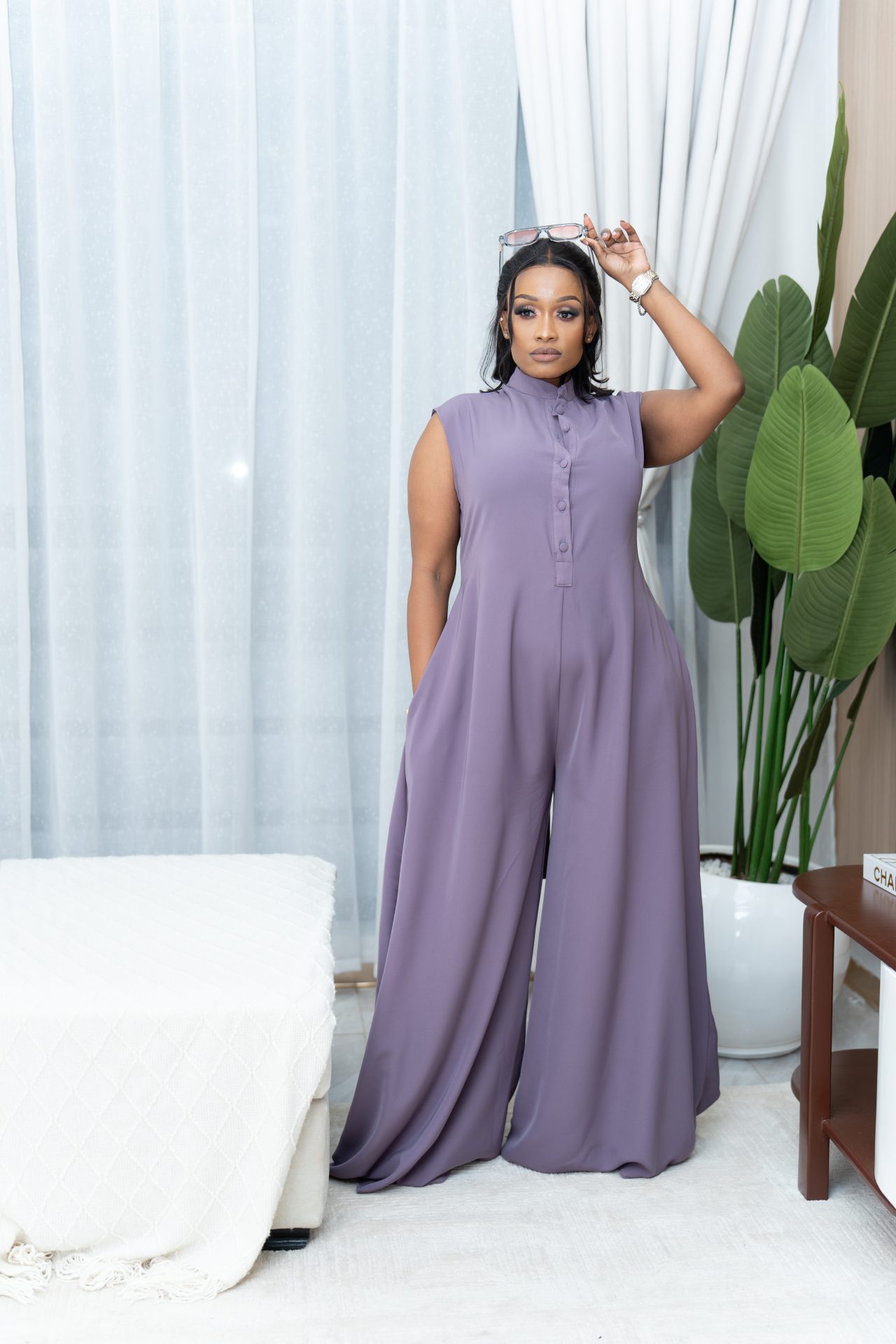 Mira jumpsuit - Lilac
