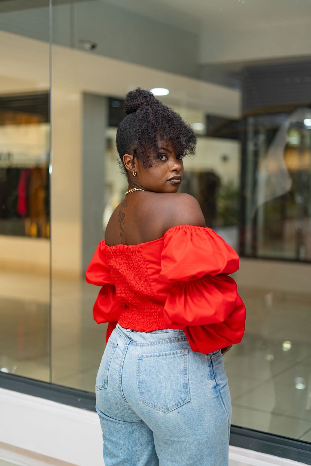 Zahara Chic Top - Red