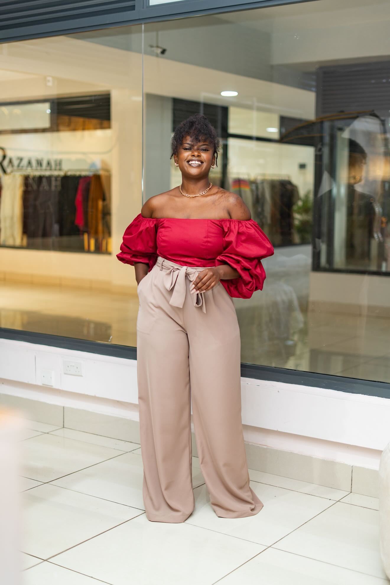Zahara Chic Top - Plum