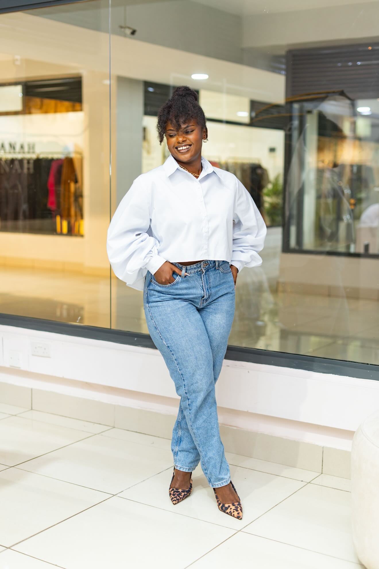 Amara High-Low shirt
