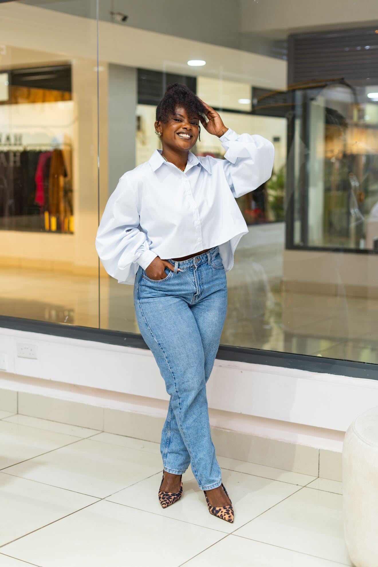 Amara High-Low shirt