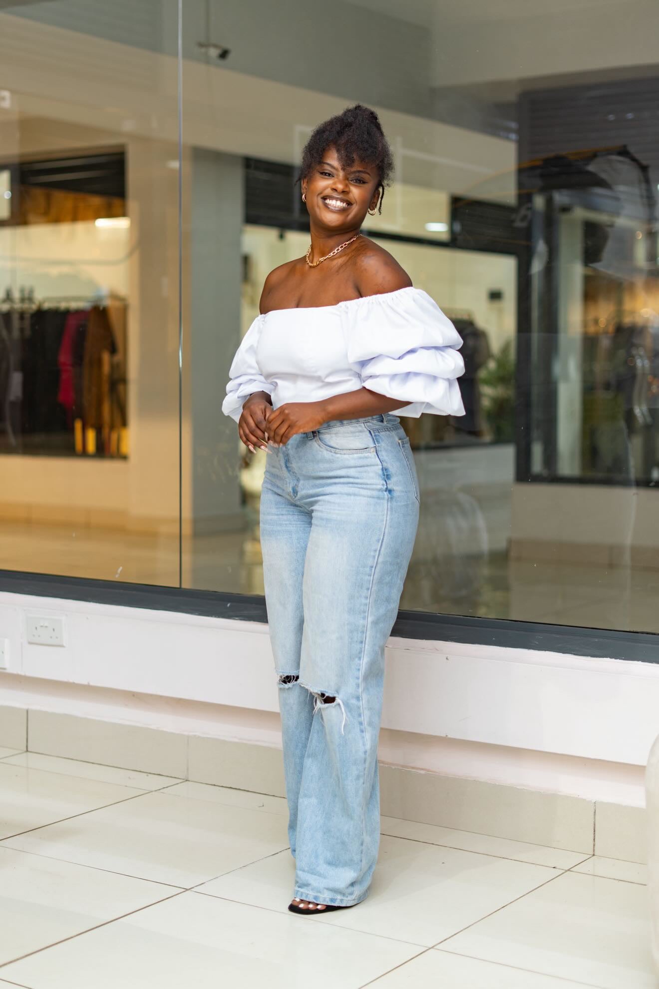 Zahara Chic Top - White