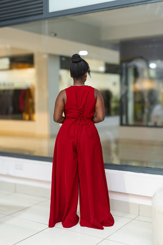Velour Wide-leg Pants