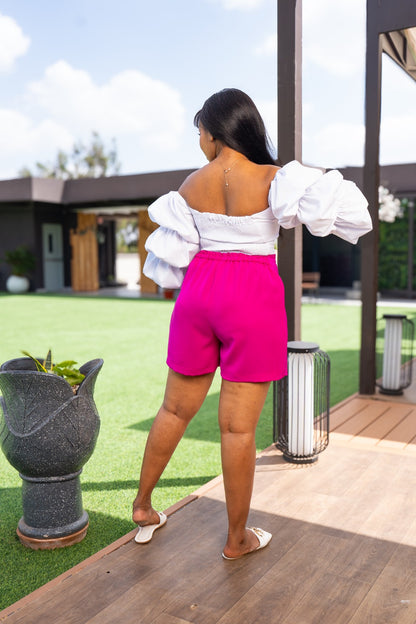 Nonis Soft Classic Skort - Fuchsia
