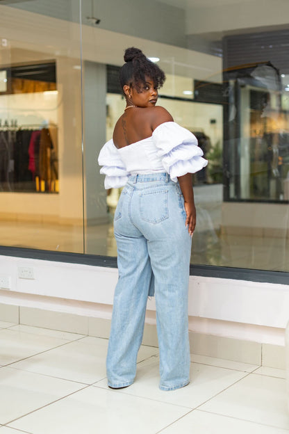 Zahara Chic Top - White