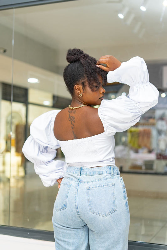 Zahara Chic Top - White