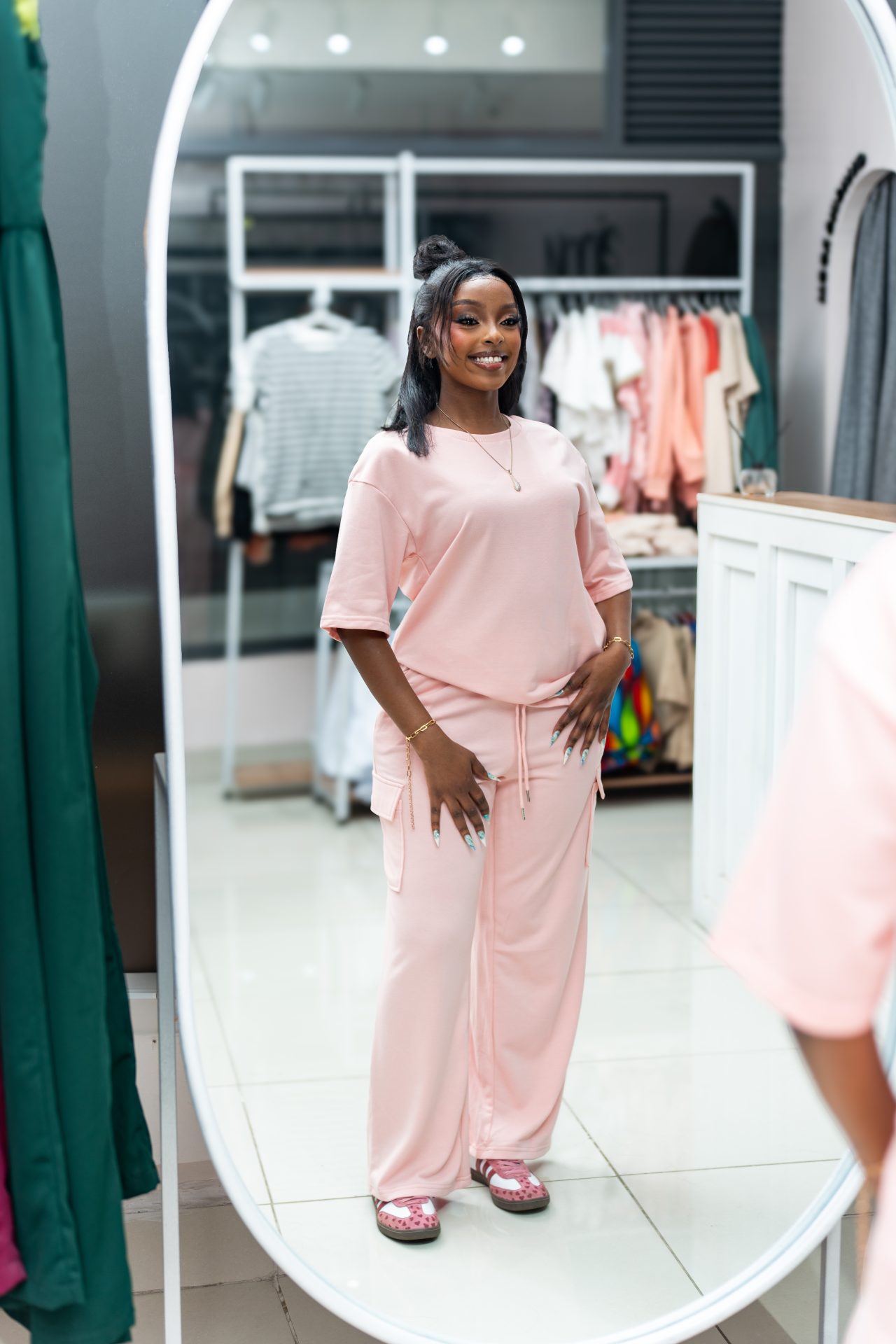 Bambi t-shirt and cargo pants set