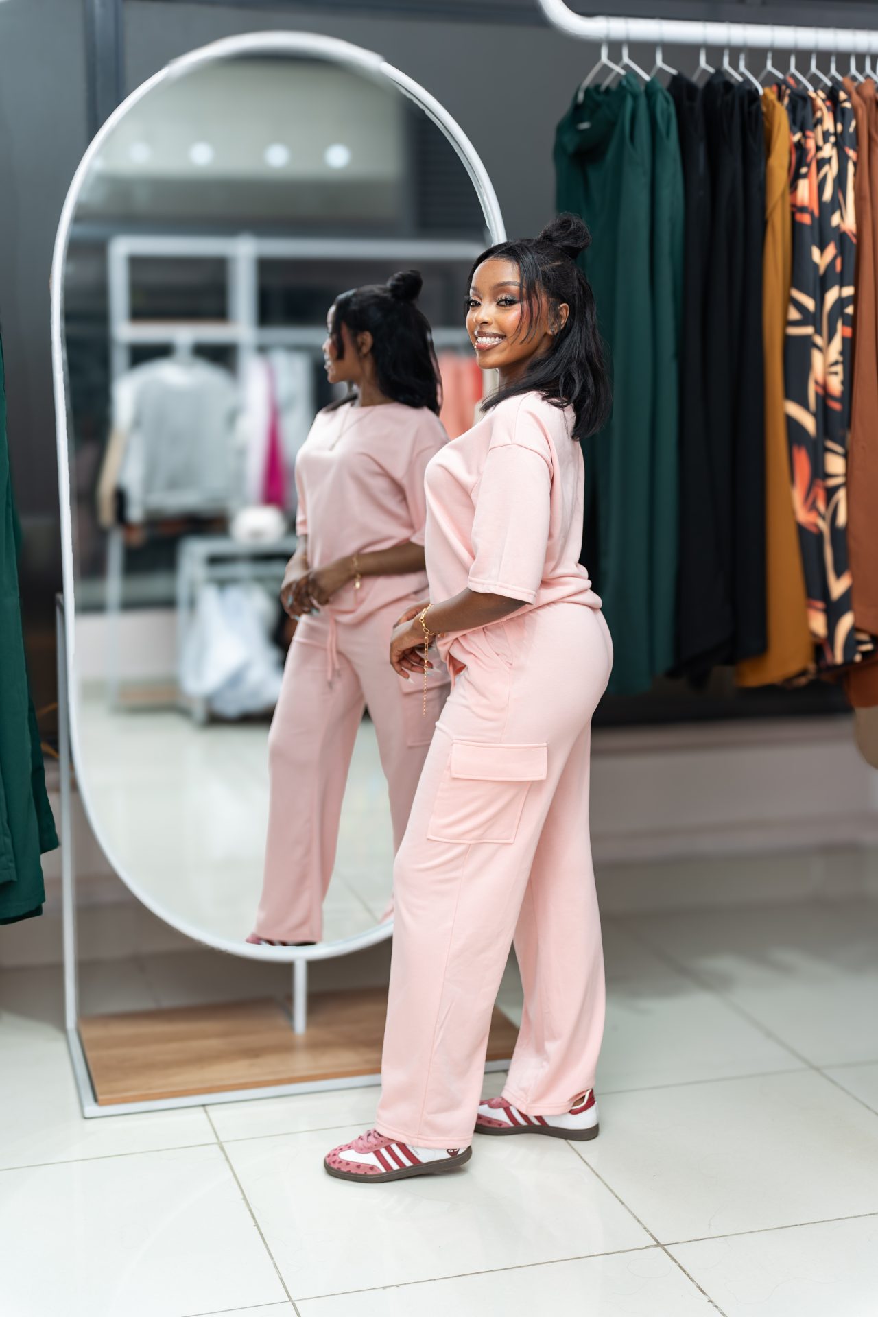 Bambi t-shirt and cargo pants set