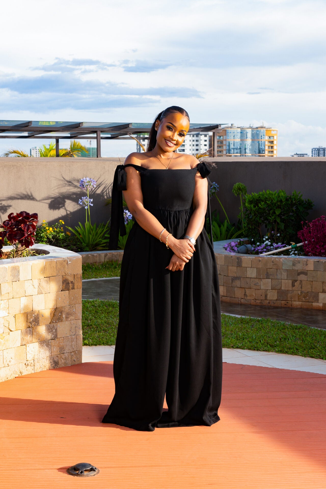 Jasmine Wide-leg Jumpsuit - Black