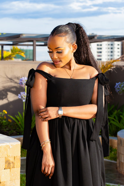 Jasmine Wide-leg Jumpsuit - Black