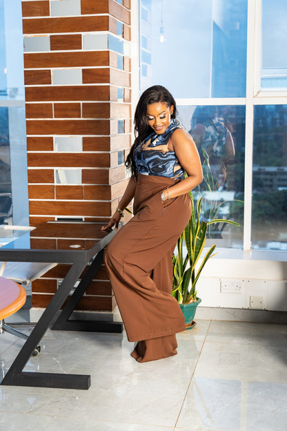 Naya printed top - Blue print