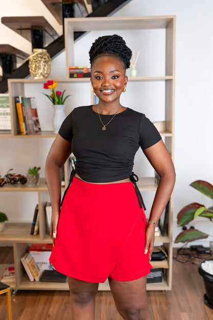 Classic Skort - Red