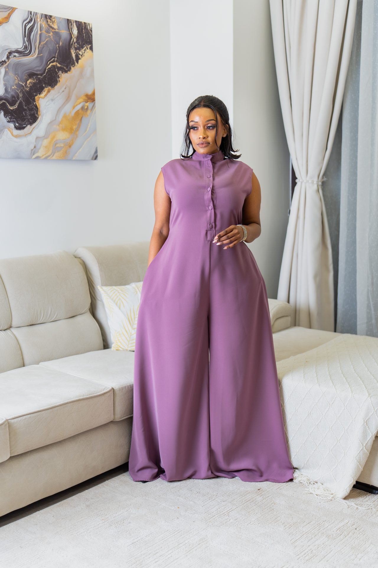 Mira jumpsuit - Purple