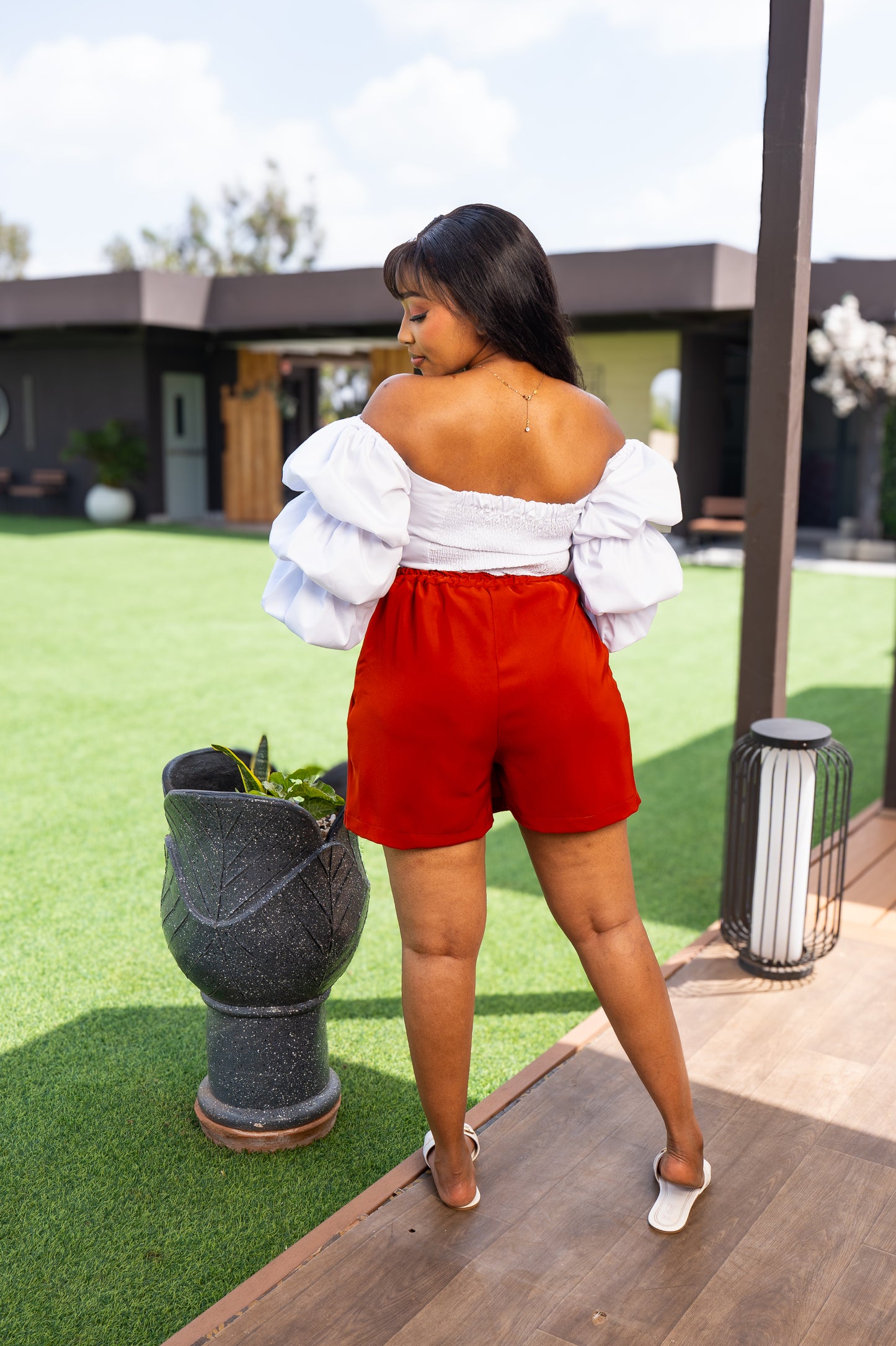 Zahara Chic Top - White