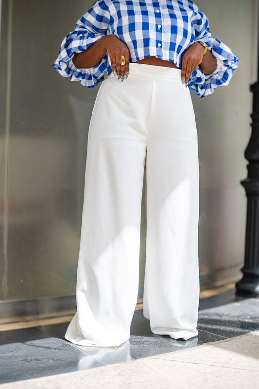 Nonis Soft Off-White Pants